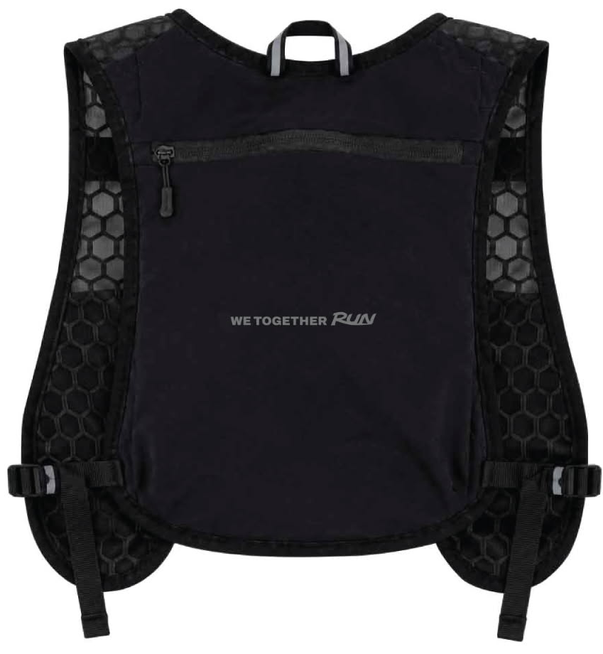 행사 로고가 인쇄된 완주 러닝조끼 뒷면 / Running vest back view with event logo